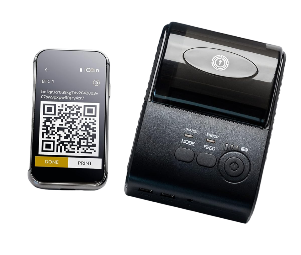 Wallet & Printer - Cold Storage Digital Crypto Hardware